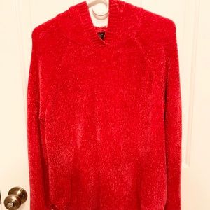 💫 RUE 21 Velvet Red Pullover